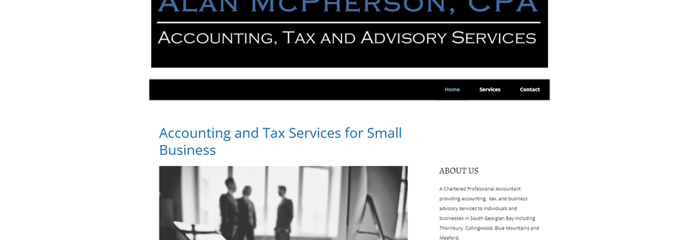 Alan McPherson CPA cover
