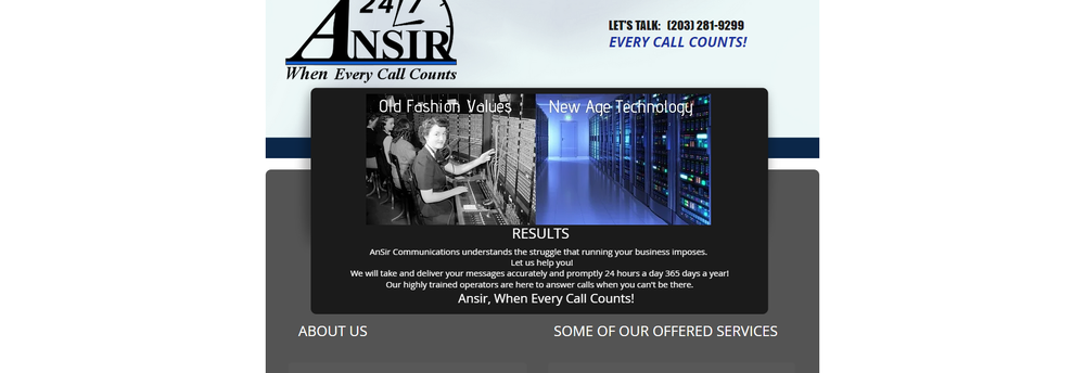 Ansir Communications cover
