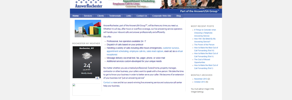 AnswerRochester cover