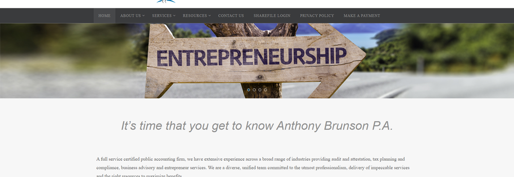 Anthony Brunson PA cover