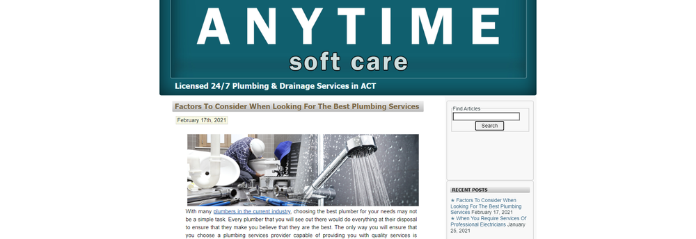 Anytime Softcare cover