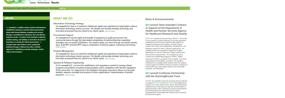 AO Consult LLC cover