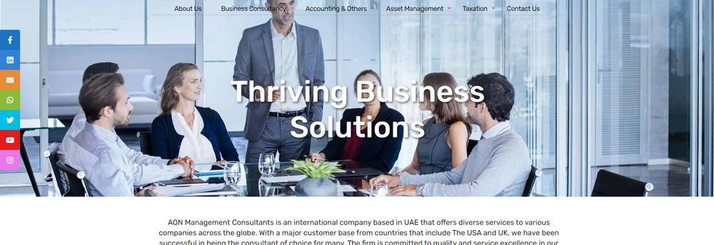 AON Management Consultant cover