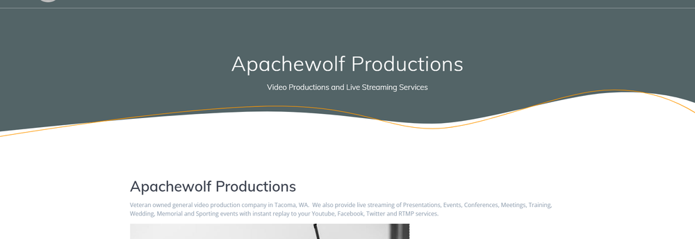 Apachewolf Productions cover