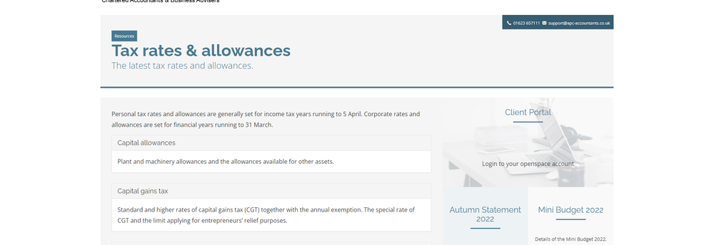 APC Accountants cover