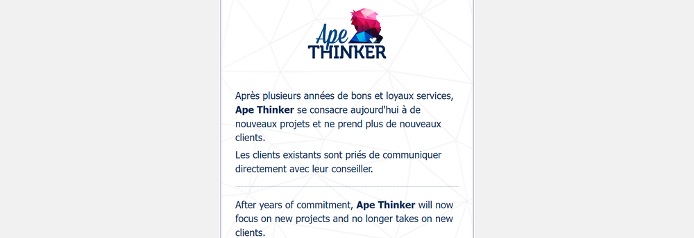 Ape Thinkers cover