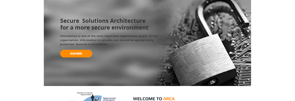 ARCA Information Security Services cover