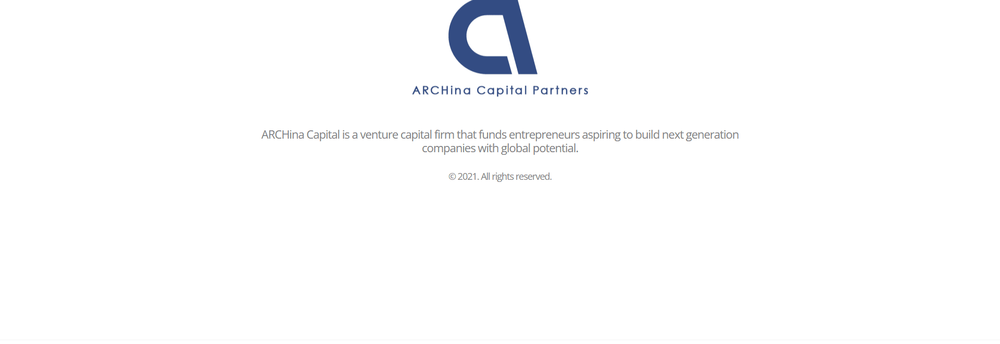 ARCHina Capital cover