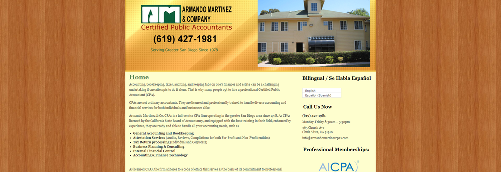 Armando Martinez & Co. CPAs cover