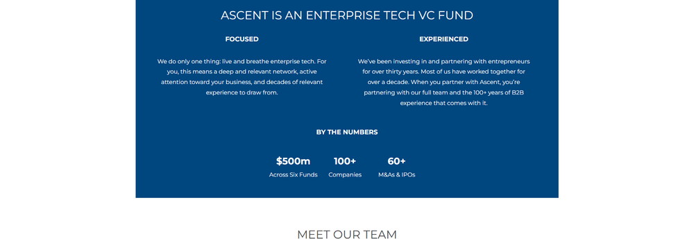 Ascent Venture Partners cover