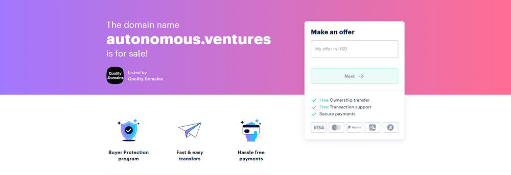 Autonomous Ventures cover