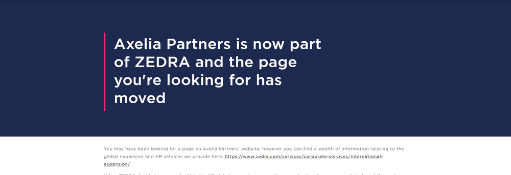 Axelia Partners cover