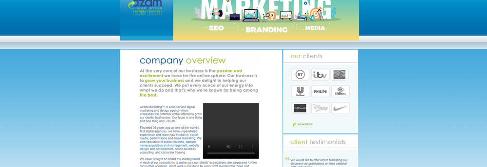 Azam Marketing cover