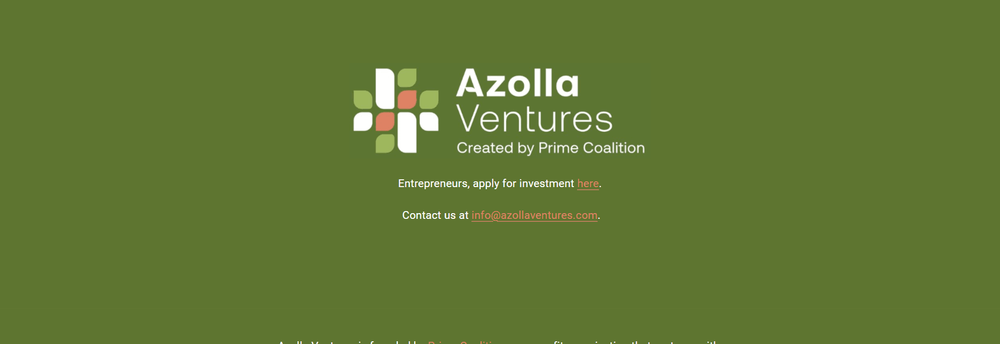 Azolla Ventures cover