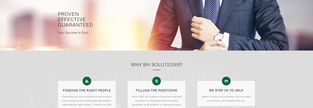 B H Solutions Group cover