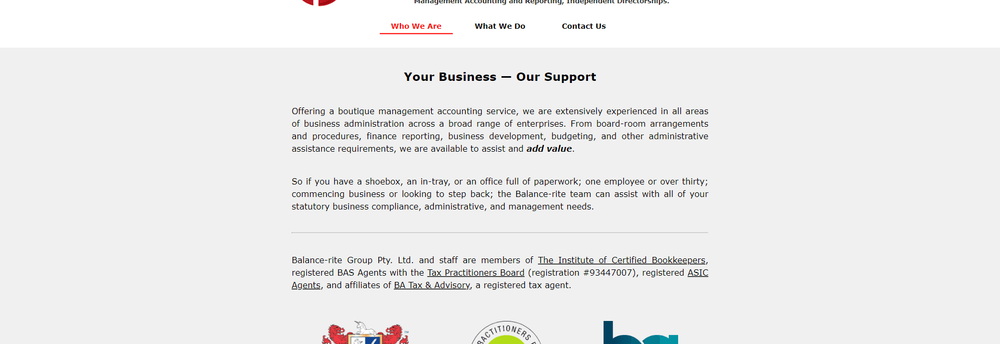 Balance-rite Business Services cover