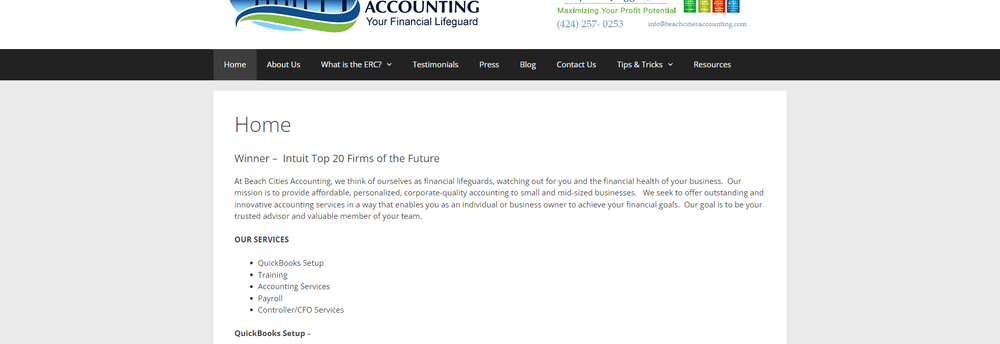 Beach Cities Accounting cover
