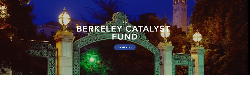 Berkeley Catalyst Fund (BCF) cover