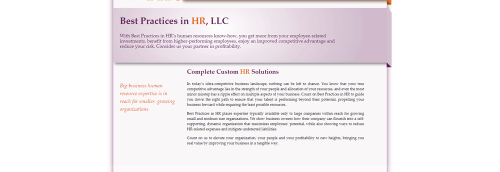Best Practices in HR cover