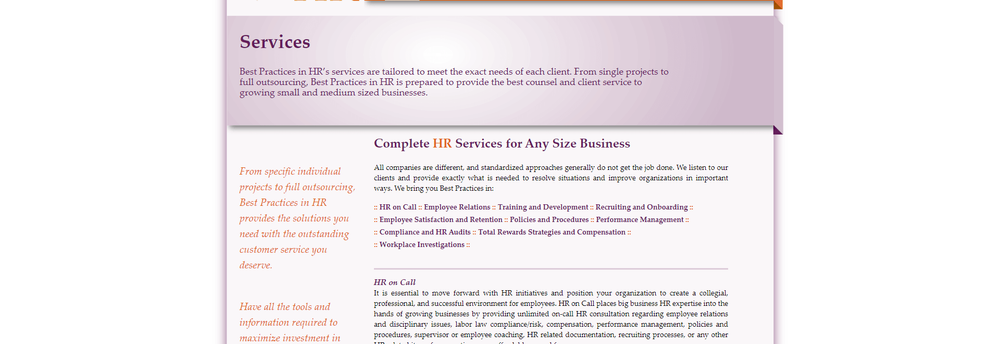 Best Practices in HR, LLC cover