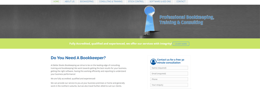 Better Books Bookkeeping cover
