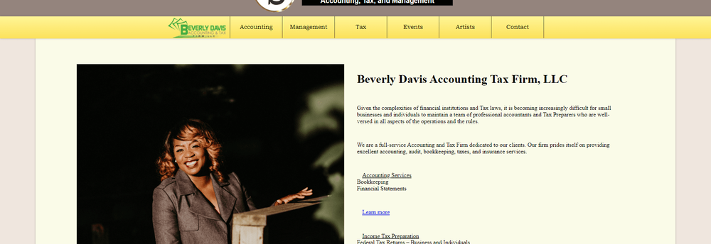 Beverly Davis Accounting Tax Firm LLC cover