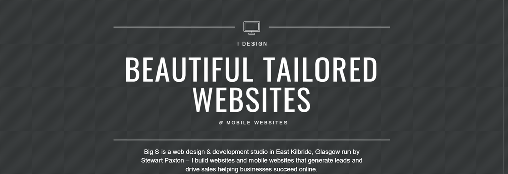 Big S Web Design cover