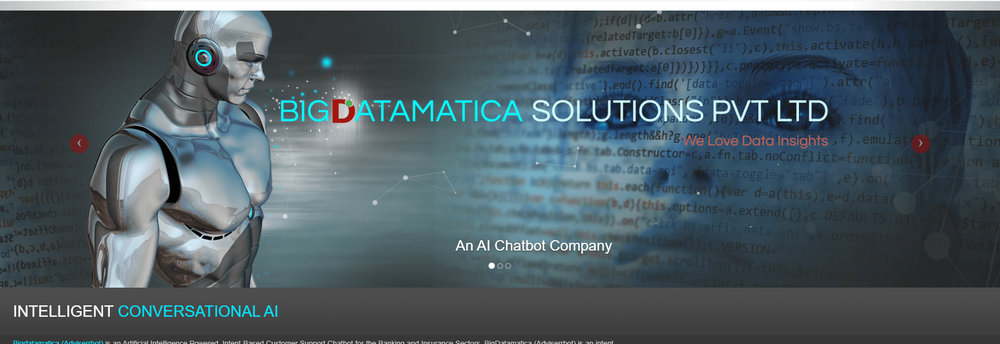 Bigdatamatica Solutions Private Limited cover