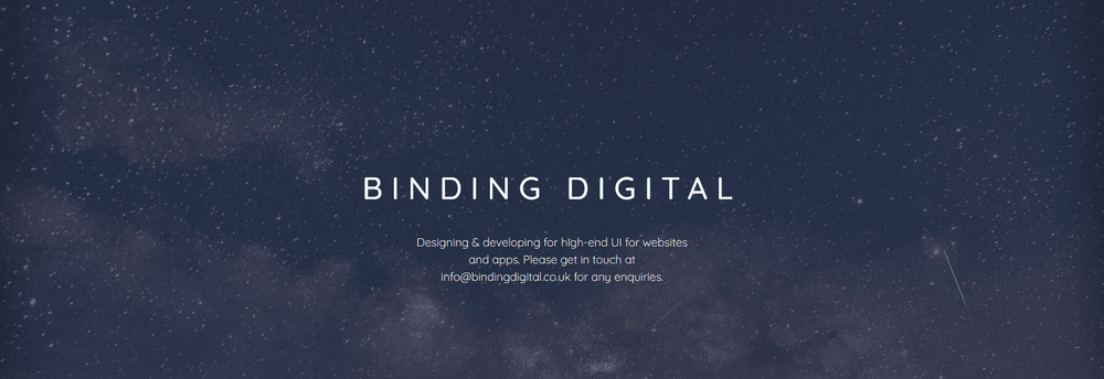 Binding Digital cover