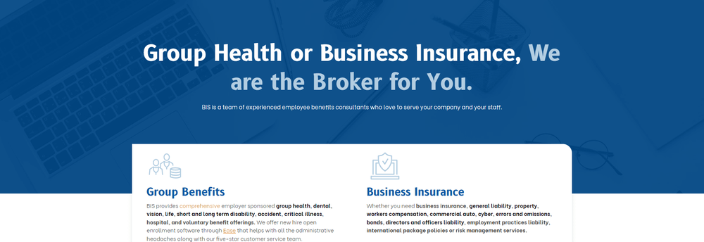 BIS Benefits, Inc. cover