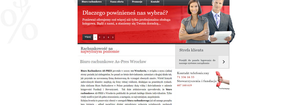 Biuro rachunkowe AsPres cover