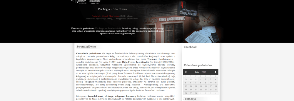 Biuro Rachunkowe Vis Legis cover