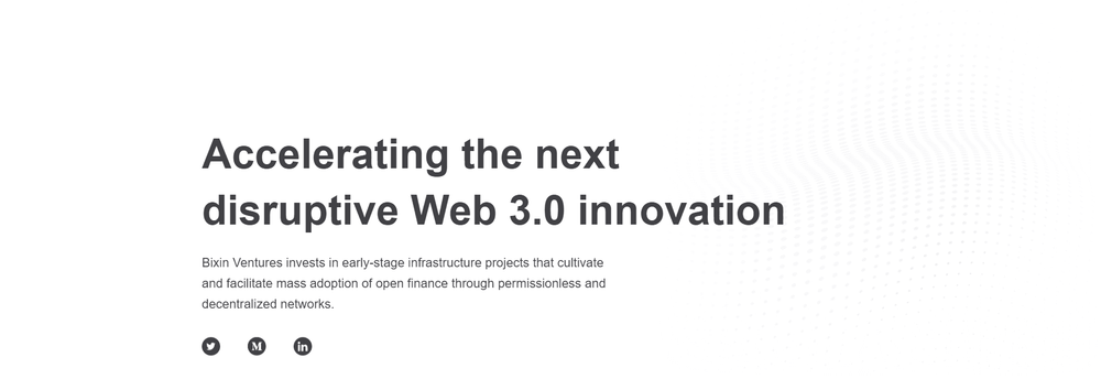 Bixin Ventures cover
