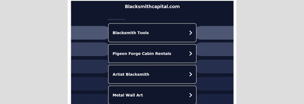 Blacksmith Capital cover