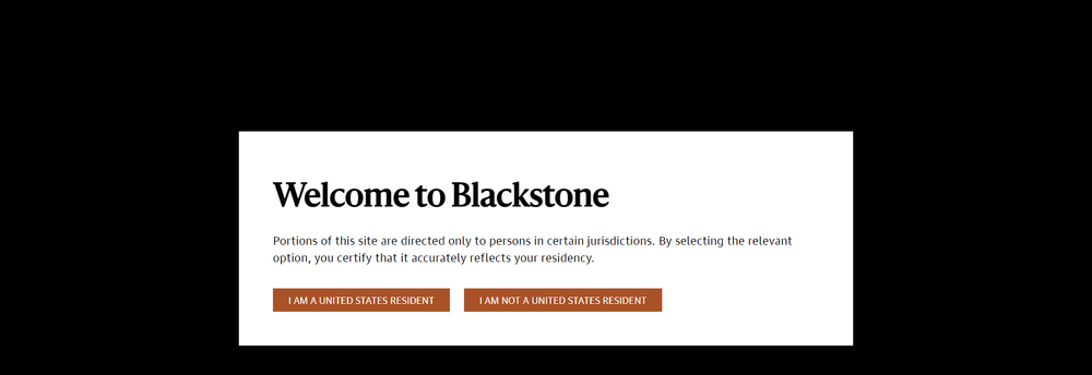 Blackstone Group cover
