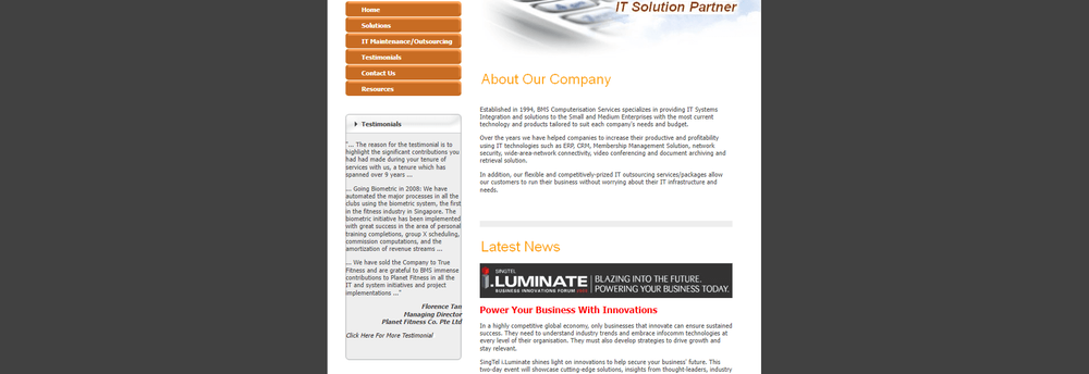 BMS Computerisation Services cover