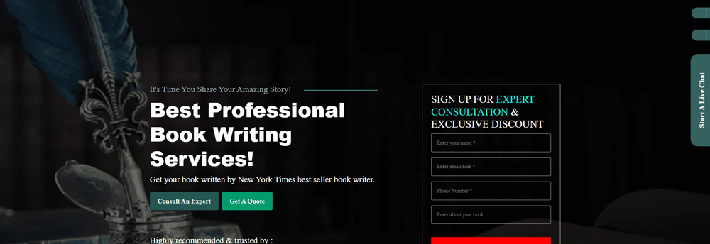 Book Writing Founders cover