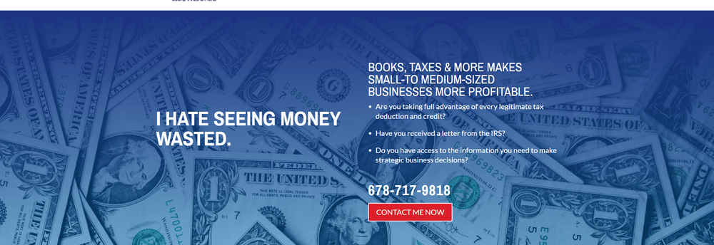 Books, Taxes & More cover