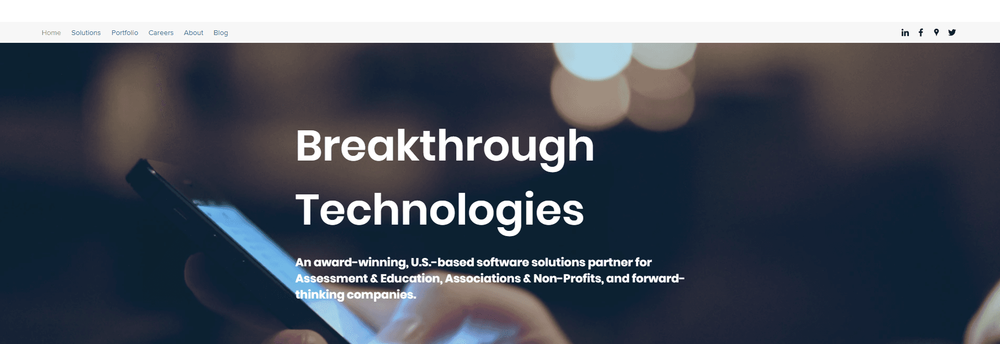 Breakthrough Technologies cover