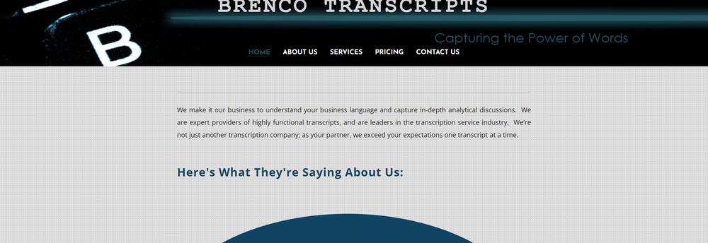BRENCO Transcripts cover