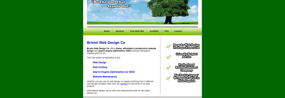 Bristol Web Design cover