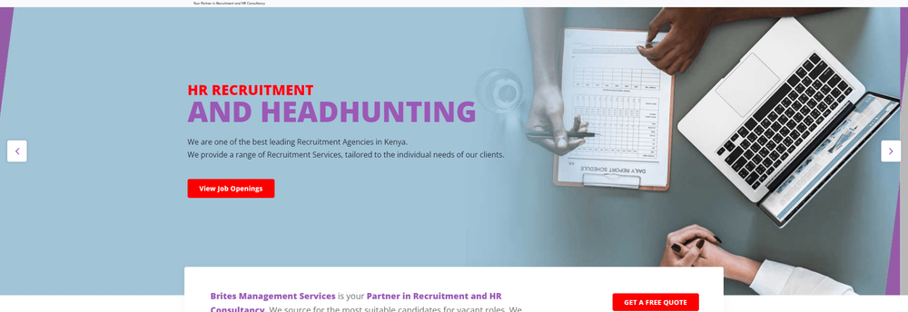 Brites Management Services cover