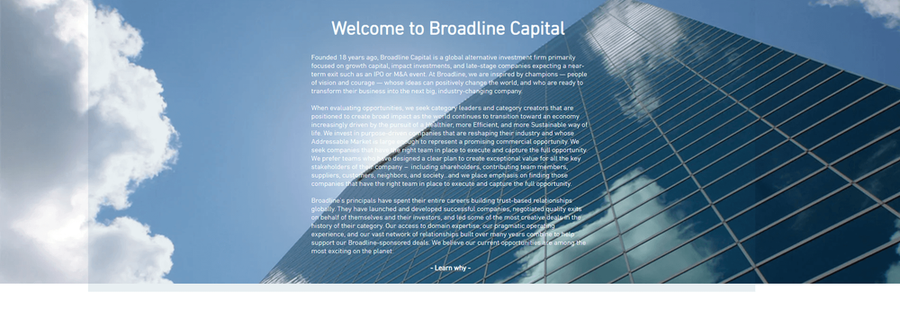 Broadline Capital cover