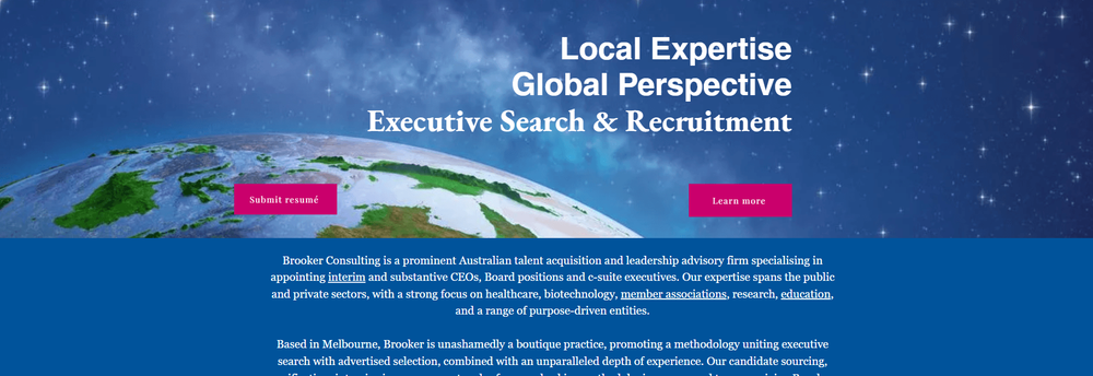 Brooker Consulting cover