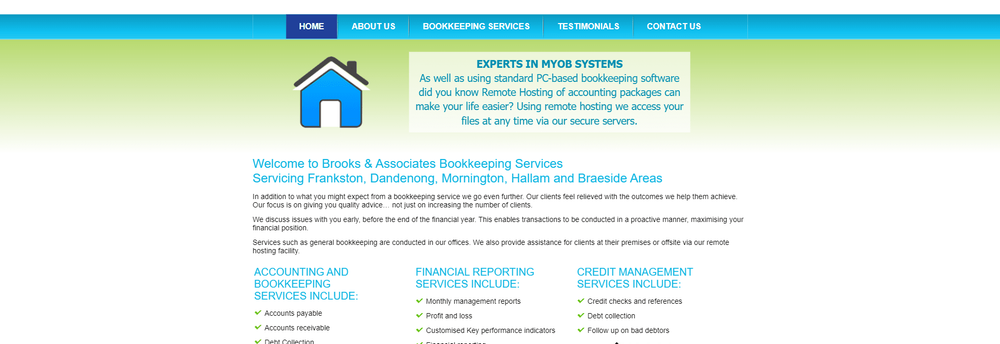 Brooks Bookkeeping cover