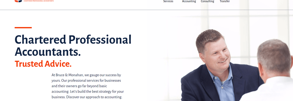 Bruce & Monahan Chartered Accountants cover