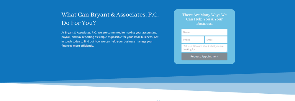 Bryant & Associates, P.C. cover