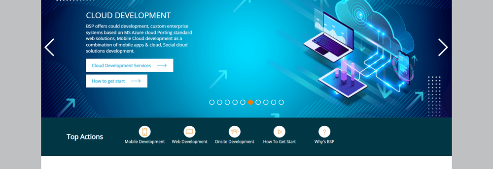 BSP Software Services cover