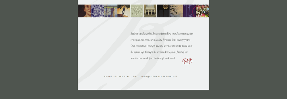 Buchanan Design VA cover