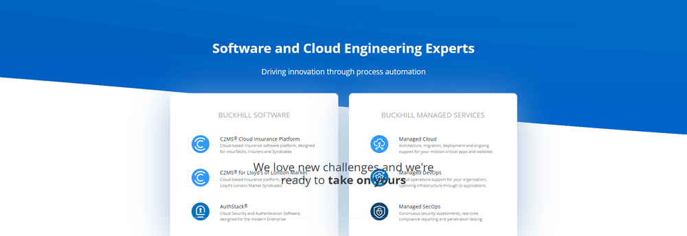 Buckhill Software cover